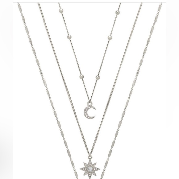 ettika Jewelry Ettika Silver Whimsical Necklaces Set Of Two Poshmark